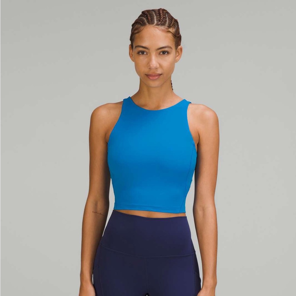 Lululemon Align High Neck Poolside Blue